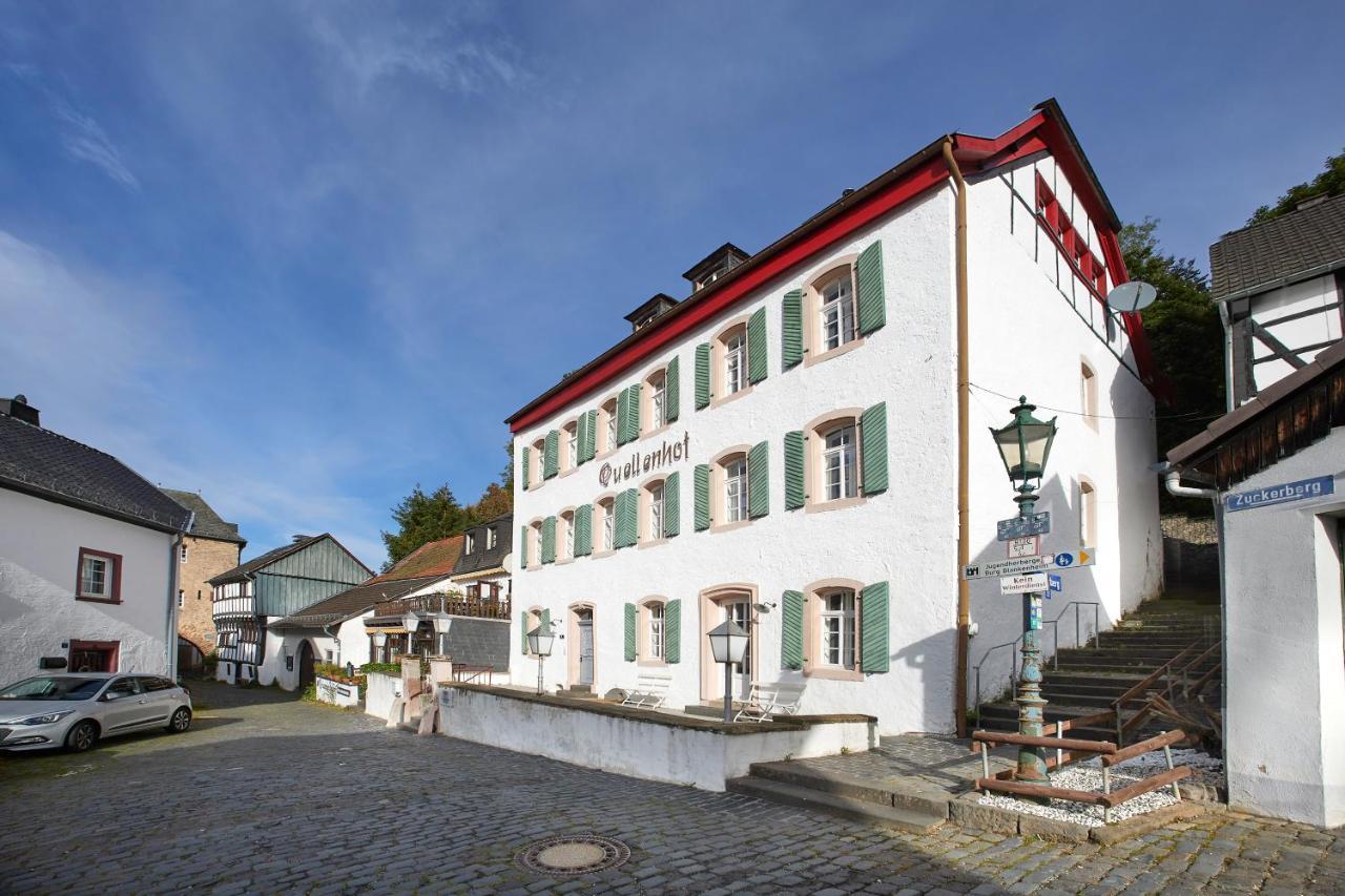 Quellenhof - Wohnen Im Denkmal - Wohnung "Hirtenturm" Blankenheim  Buitenkant foto